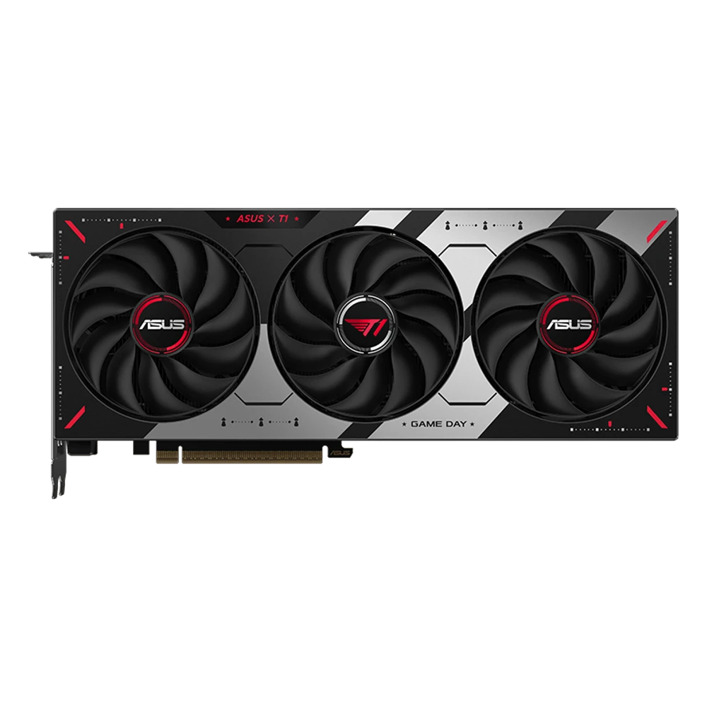ASUS T1 GeForce RTX 5070 OC Edition videokaart met T1-branding