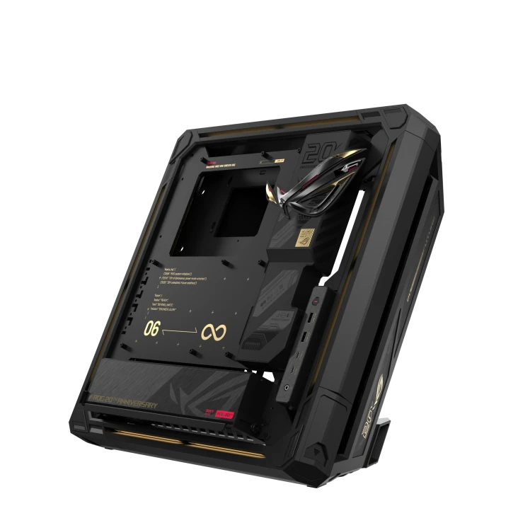 ROG GR20 Edition 20 open-frame modular chassis met aluminum frame