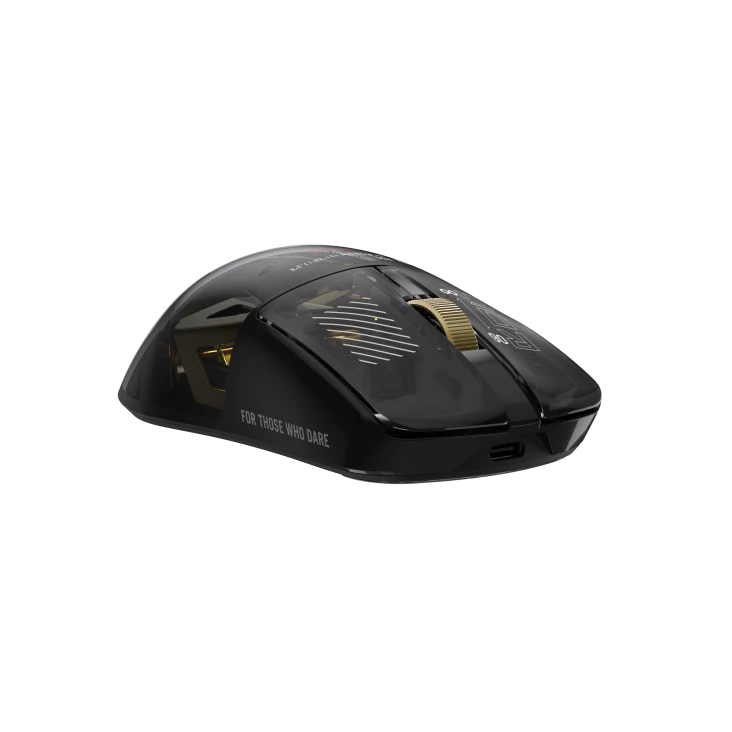 ROG Harpe II Extreme Edition 20 wireless muis met 24K gold accents