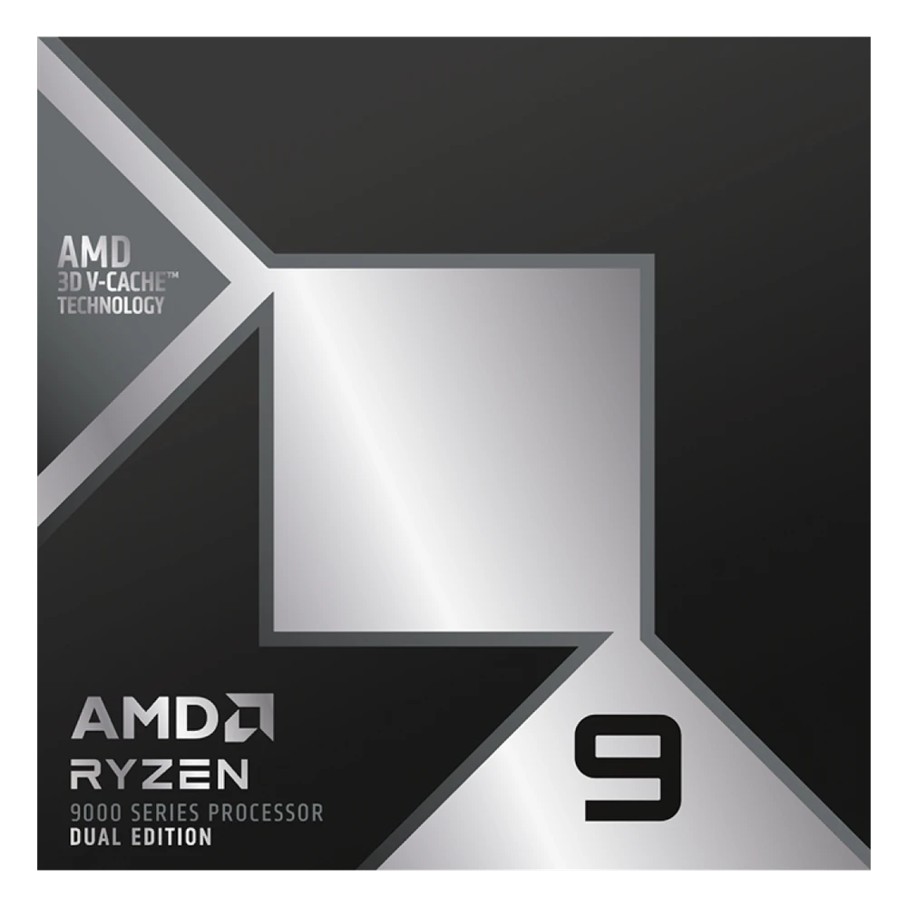 AMD Ryzen 9 9950X3D2 Dual Edition processor in retailverpakking