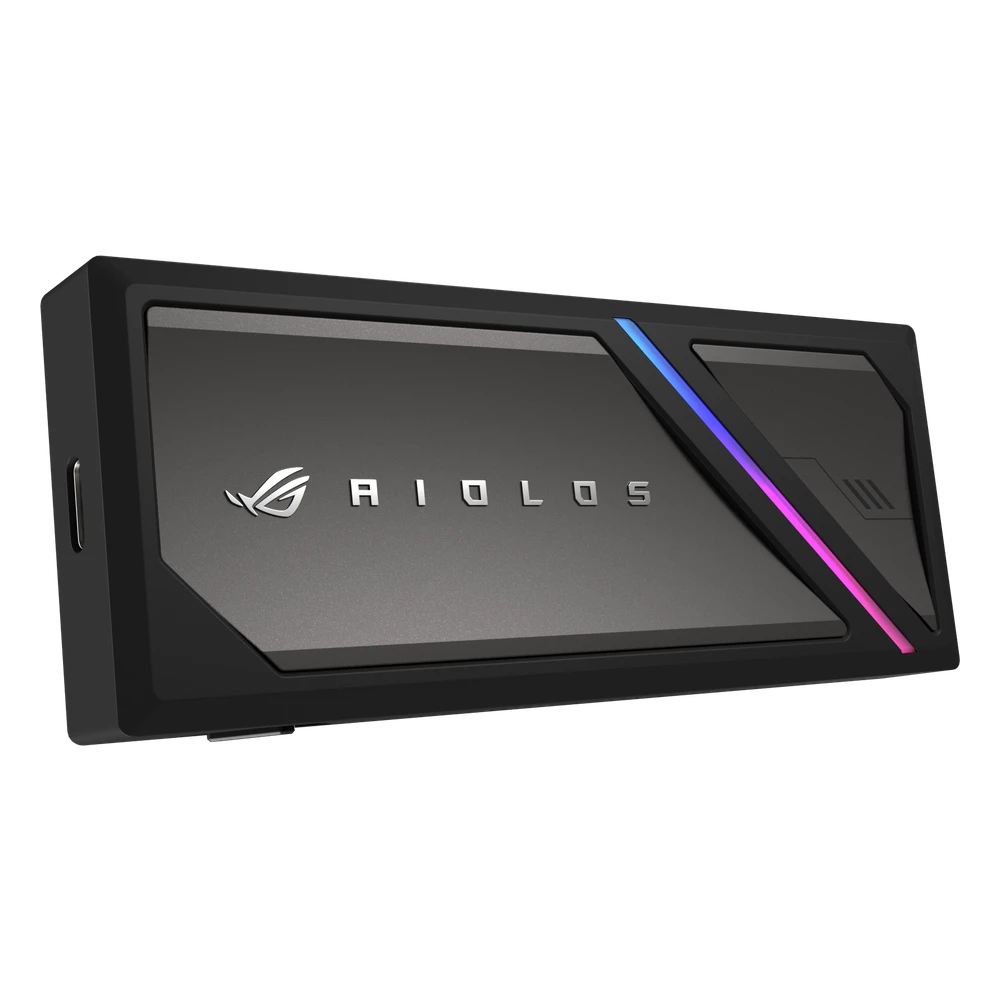 ASUS ROG Strix Aiolos, zwarte externe behuizing voor een M.2-SSD