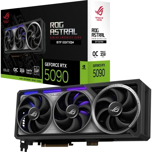 ASUS ROG Astral RTX 5090 BTF OC cable-less