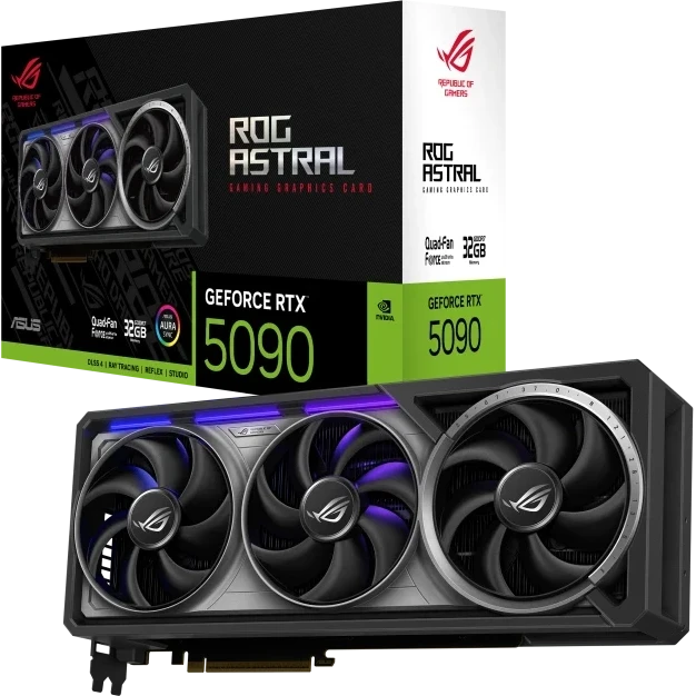 ASUS ROG Astral GeForce RTX 5090 quad-fan