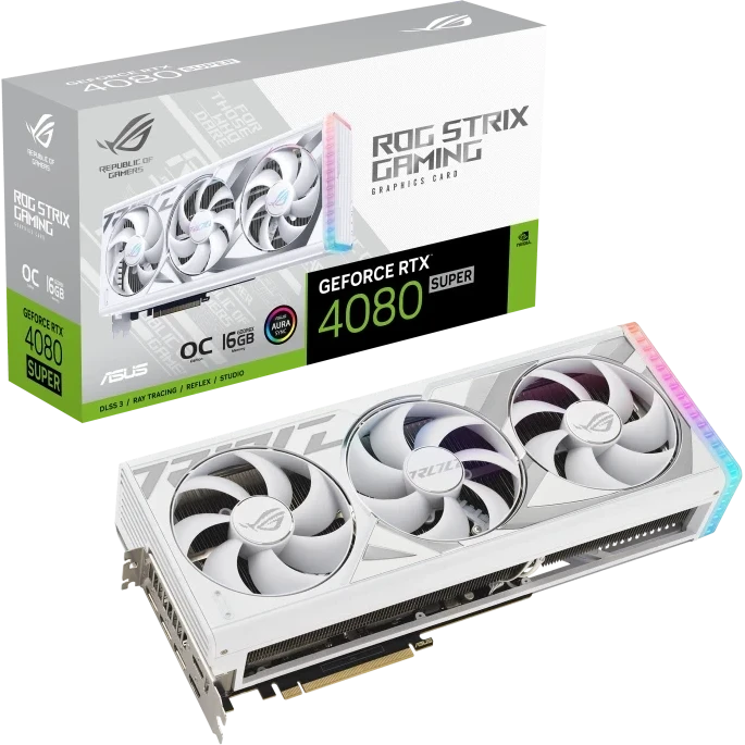ASUS ROG Strix GeForce RTX 4080 Super White OC Edition