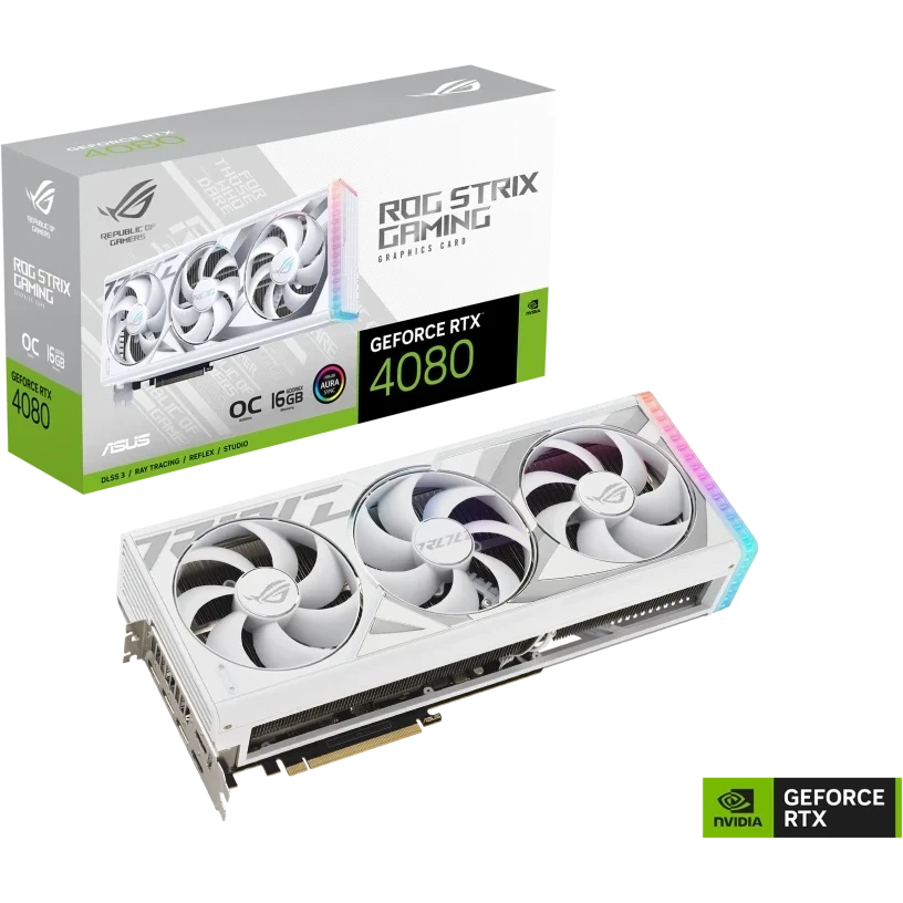 ASUS ROG Strix GeForce RTX 4080 White OC Edition