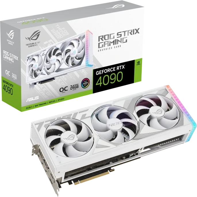 ASUS ROG Strix GeForce RTX 4090 White OC Edition