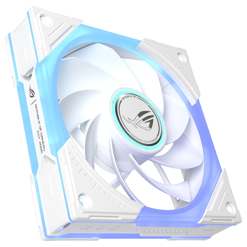 ASUS ROG Eurux GR120 Reverse White, losse 120 mm-ventilator in wit