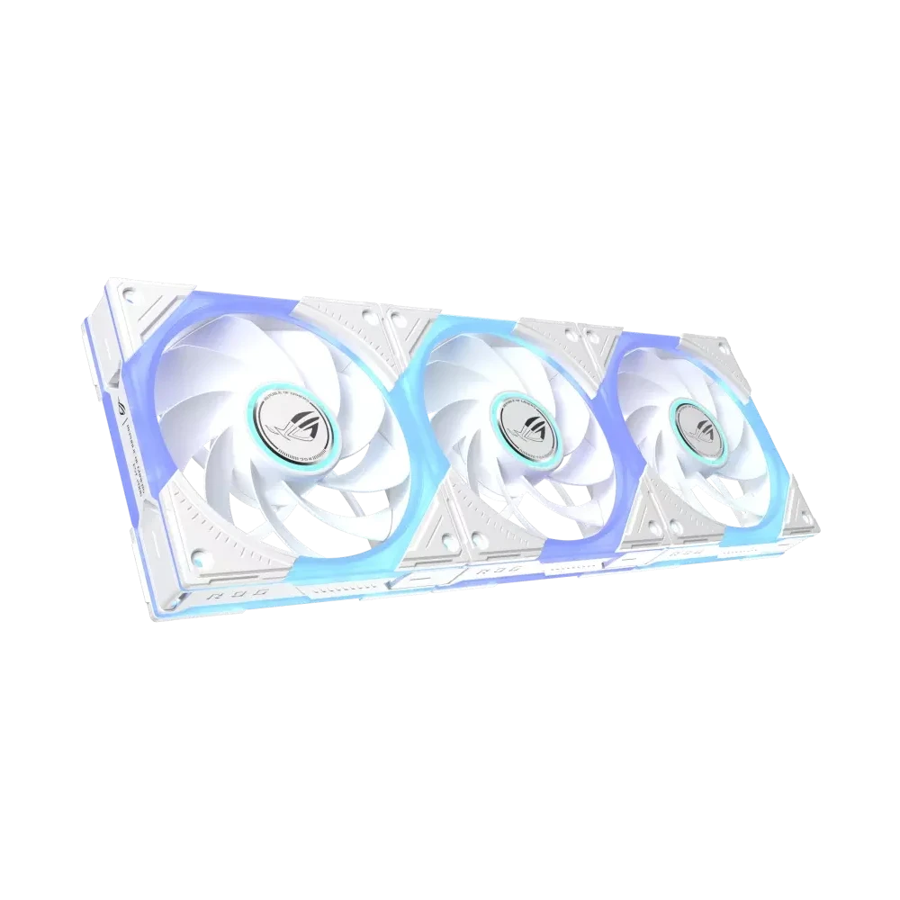 ROG Eurux GR120 ARGB Reverse Fan White Edition 120mm ARGB PWM-fan triple-pack