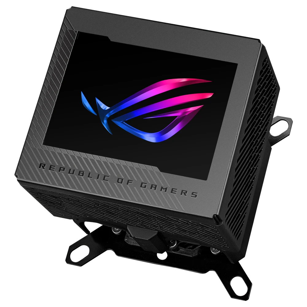 ASUS ROG Ryujin III WB CPU-waterblok met 3,5 inch LCD in zwart