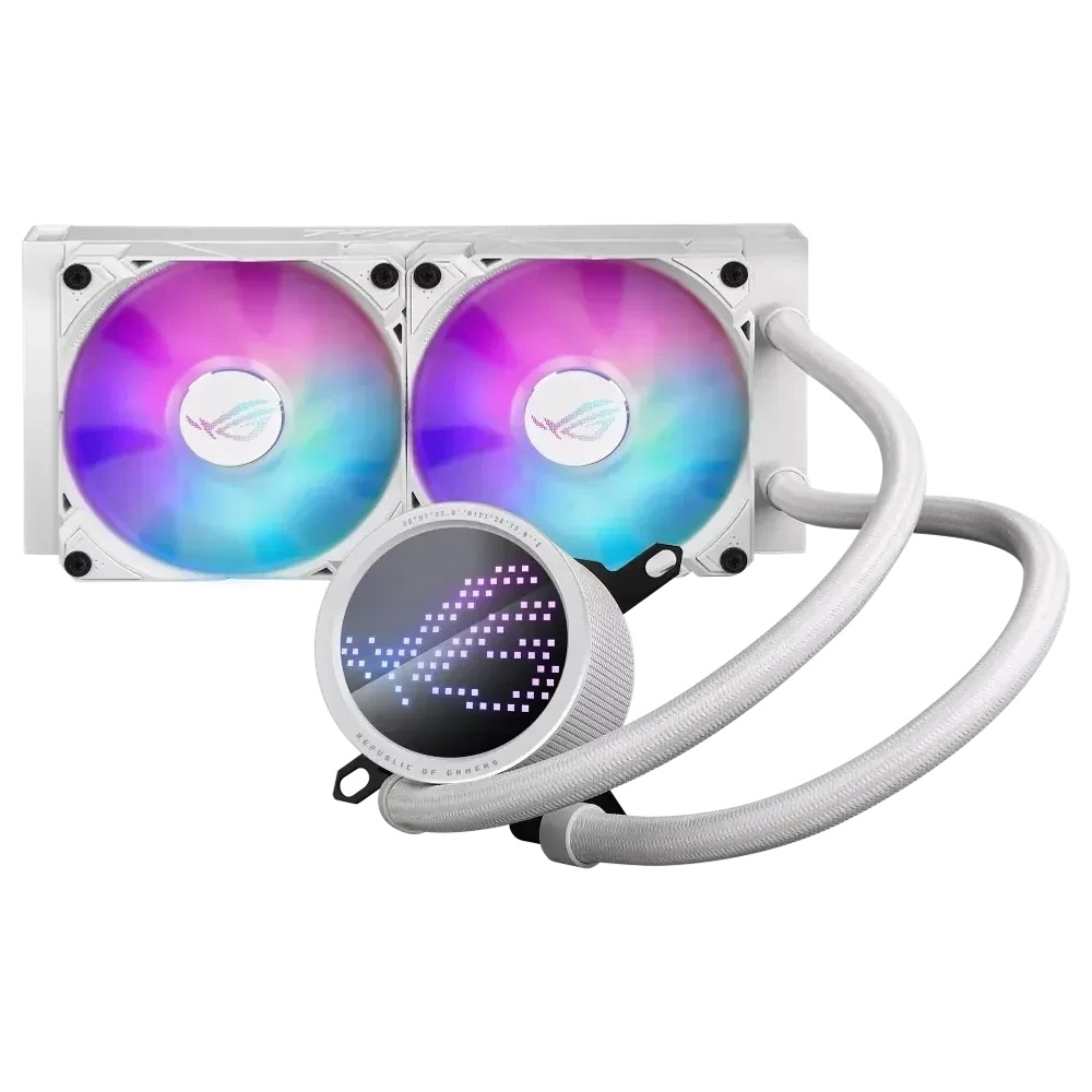 ROG Ryuo III 240 ARGB White Edition ROG AIO-koeler