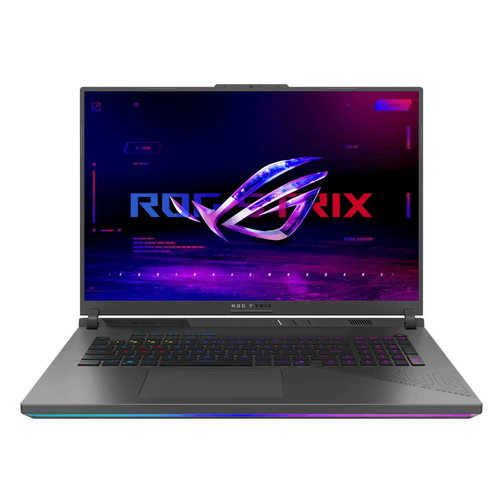 ASUS ROG Strix G18 (2025) G814, gaminglaptop van 18 inch, vooraanzicht