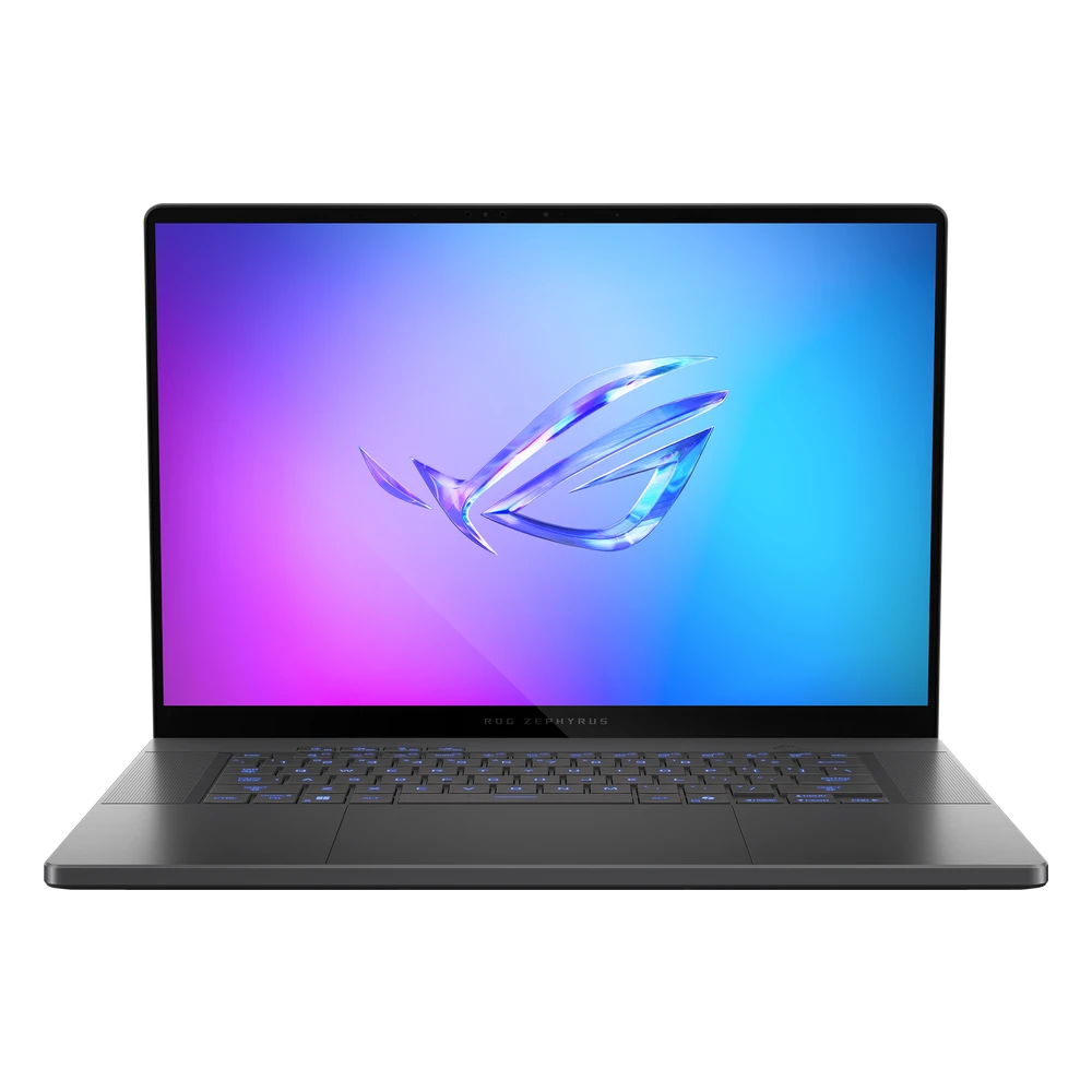 ASUS ROG Zephyrus G16 (2025) GU605, dunne gaminglaptop van 16 inch, vooraanzicht