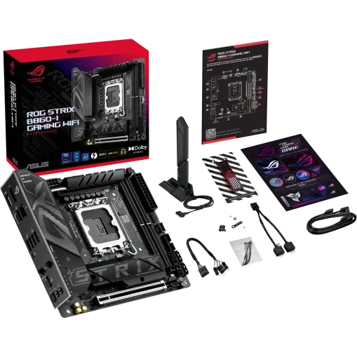 ASUS ROG Strix B860-I Gaming WiFi mITX moederbord