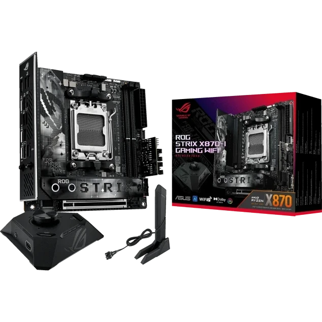 ASUS ROG Strix X870-I Gaming WiFi mITX moederbord