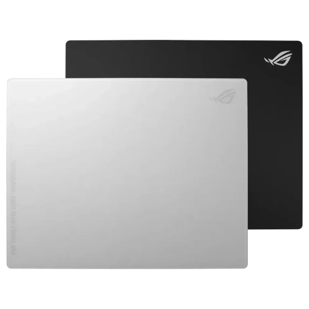 ASUS ROG Moonstone Ace L, Glazen pad · L formaat · ultraglad · afneembare voetjes
