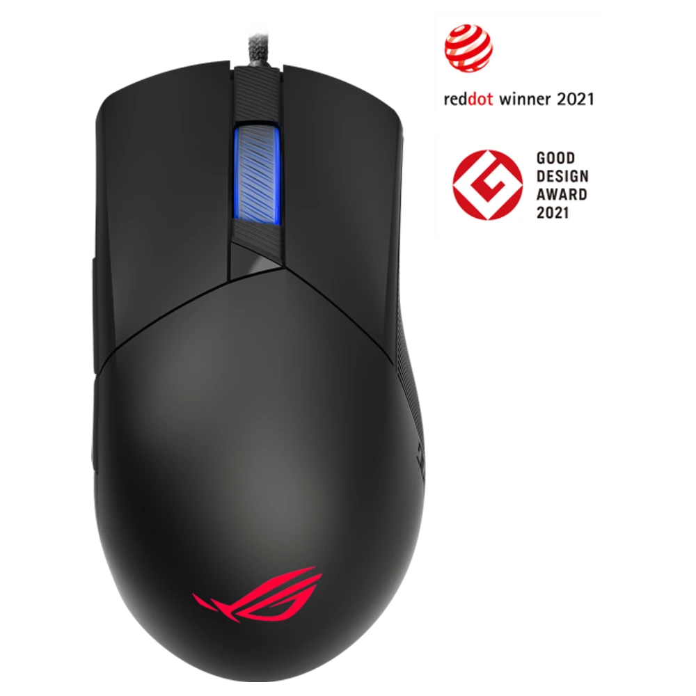 ASUS ROG Gladius III wired 79g palm-grip gaming muis