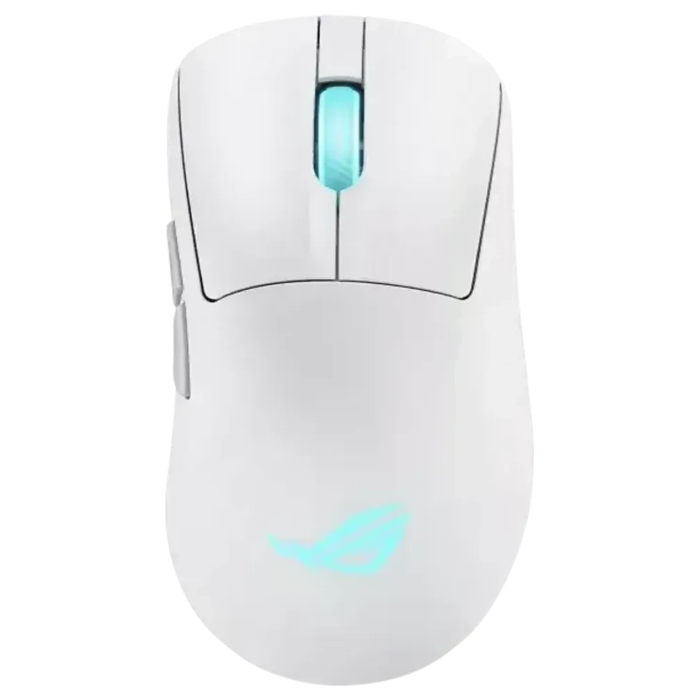 ASUS ROG Keris II Origin White, Bedraad · esports-vorm · wit · ROG-verlichting