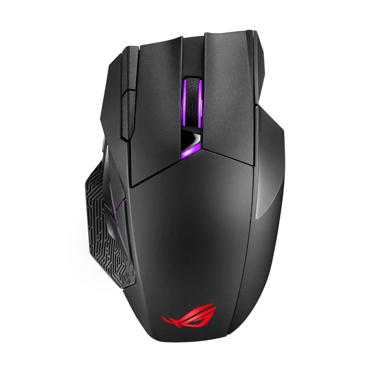 ASUS ROG Spatha X wireless MMO gaming muis met 12 zijknoppen