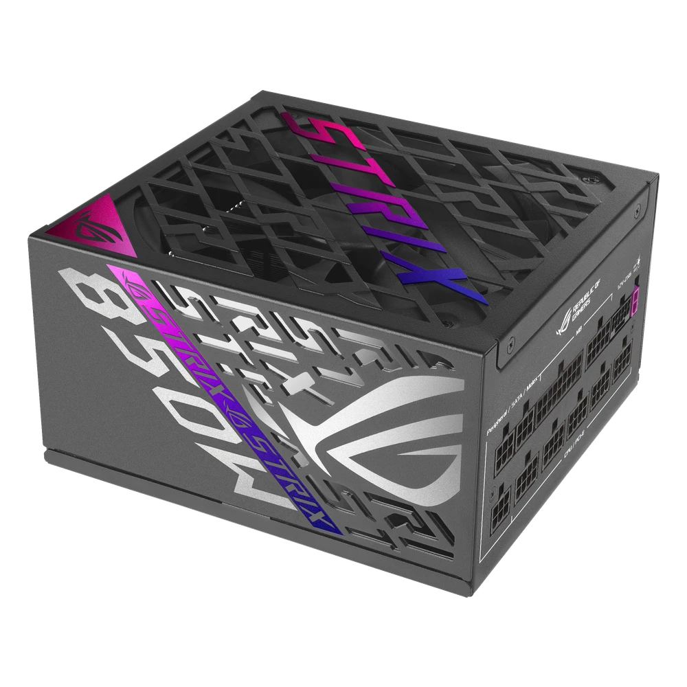 ROG Strix 850W Platinum met ROG Equalizer voeding