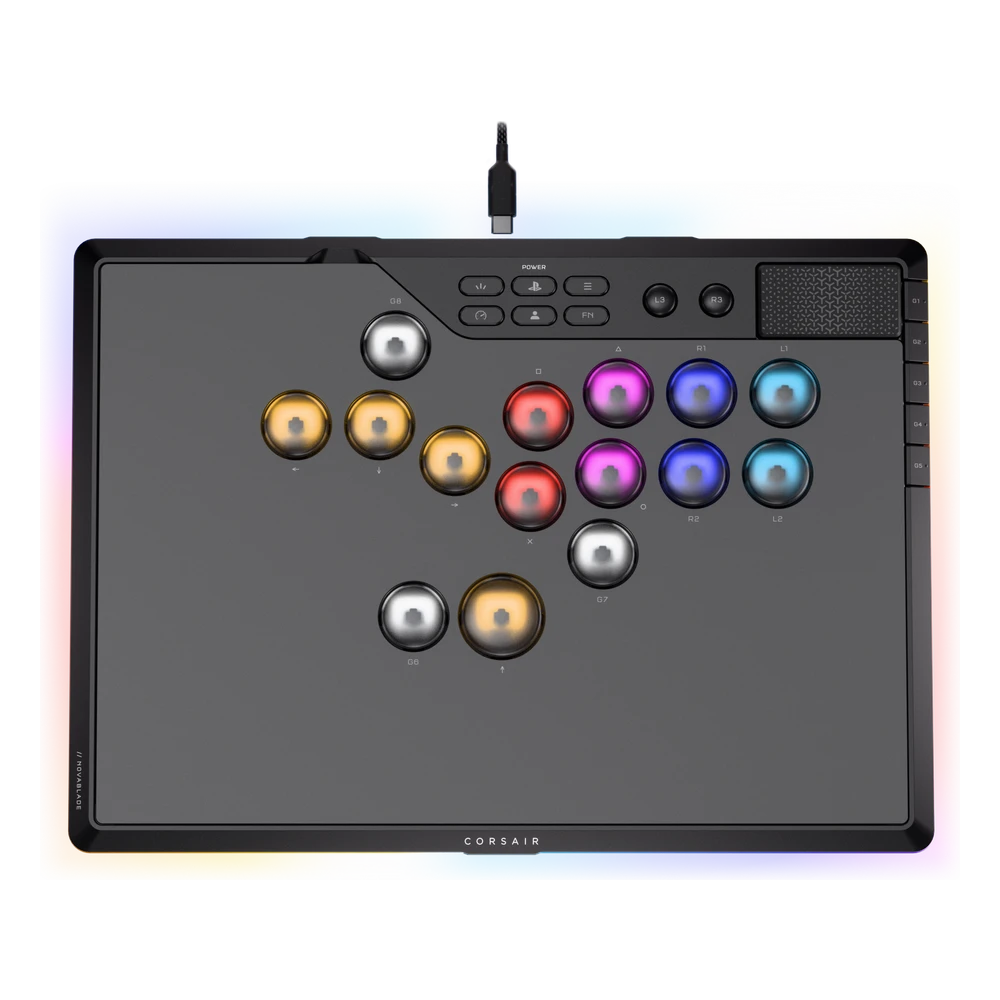 Corsair Novablade Pro draadloze leverless controller voor vechtgames