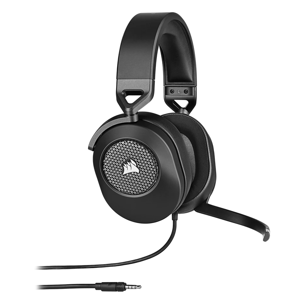 Corsair HS65 Surround bedrade gamingheadset in carbon