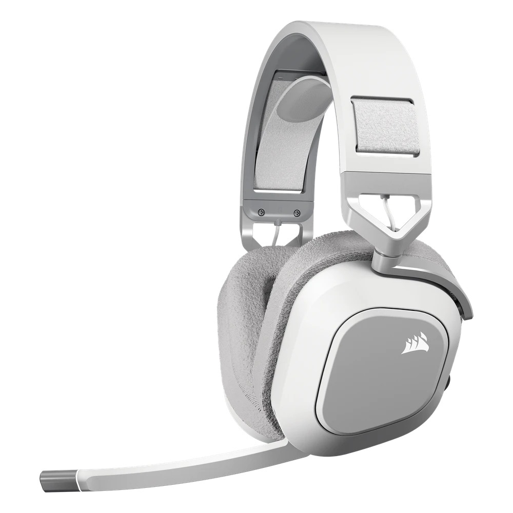 Corsair HS80 Max draadloze gamingheadset in wit