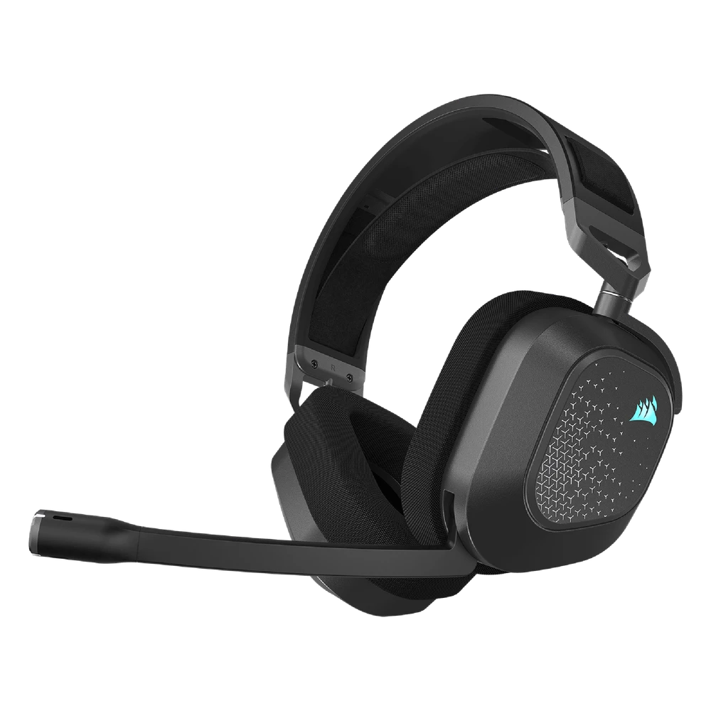 Corsair HS80 v2 MAX draadloze gamingheadset in staalgrijs