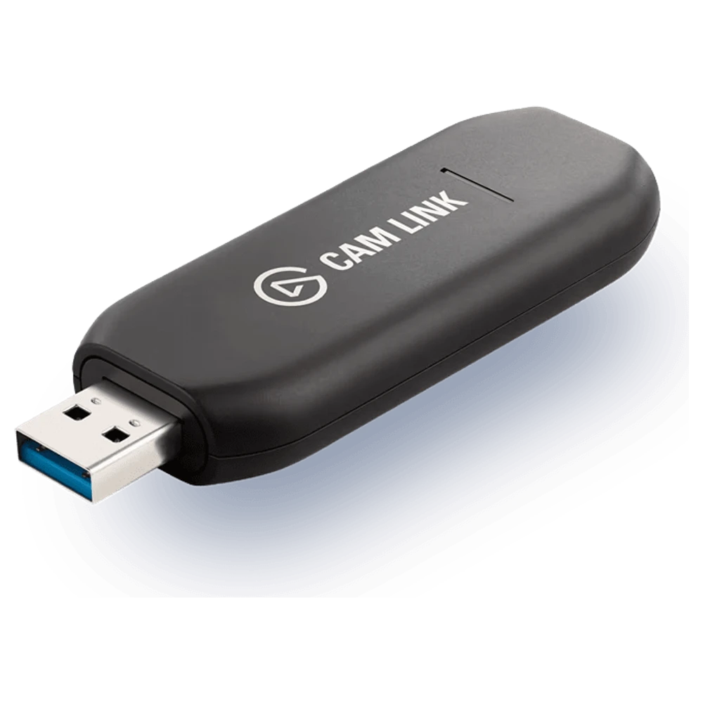 Elgato Cam Link 4K, zwarte HDMI-naar-USB-stick