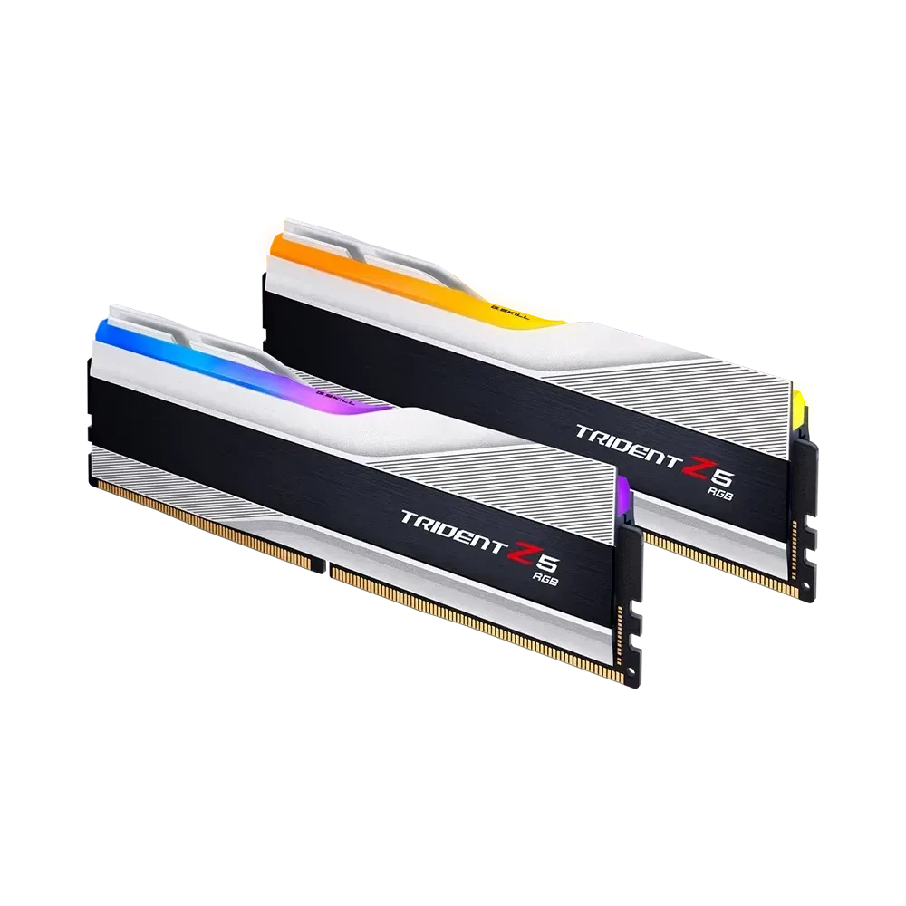 G.Skill Trident Z5 RGB DDR5-7600 CL36 32GB metallic silver RAM