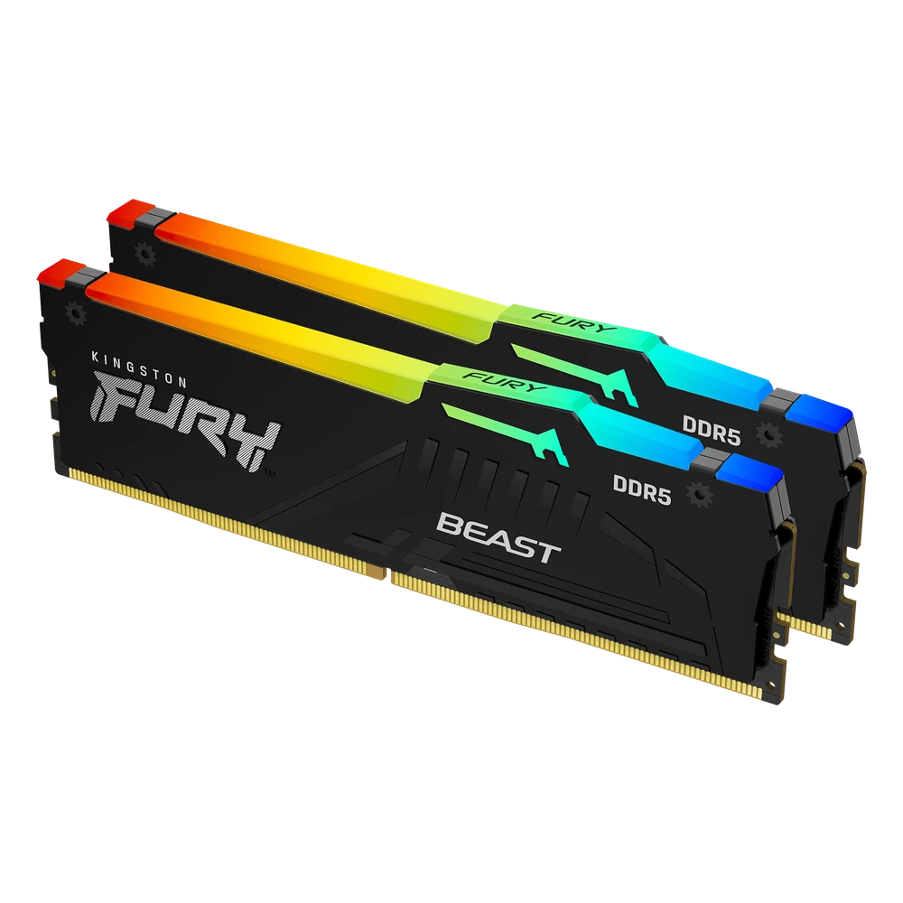 Kingston FURY Beast RGB 64GB DDR5-6000 CL30