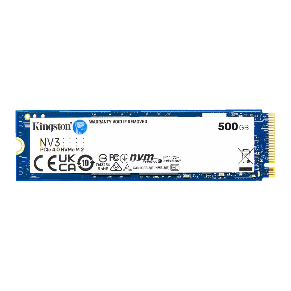 Kingston NV3 500GB NVMe SSD