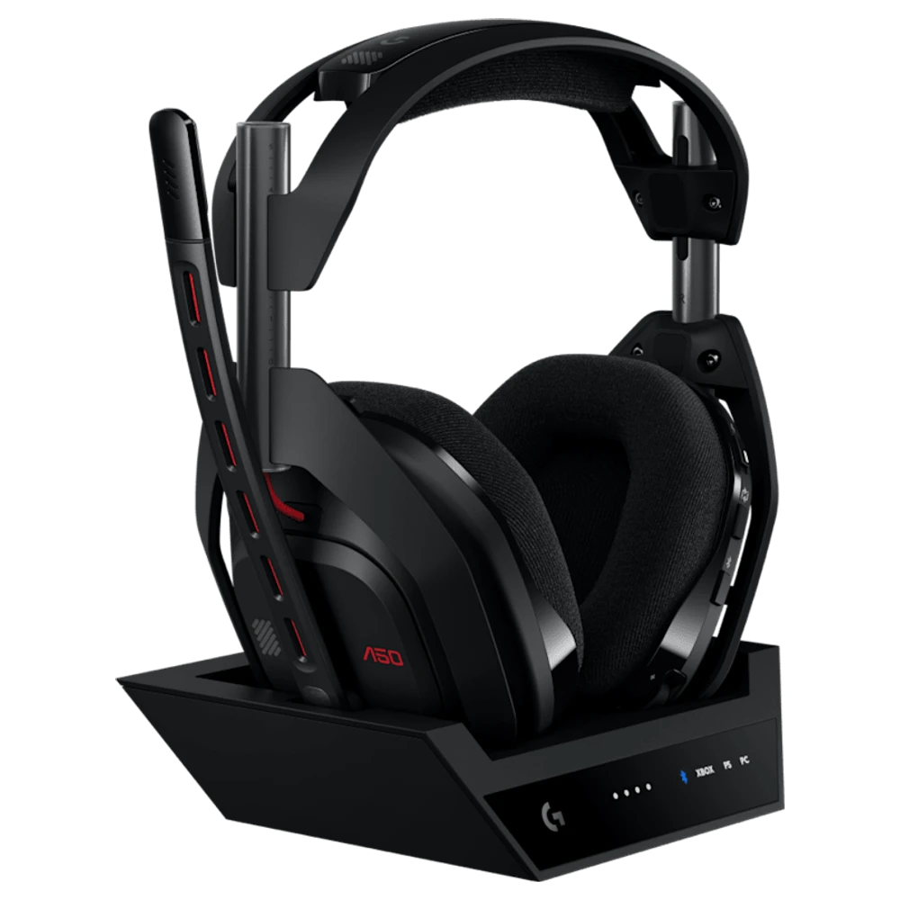 ASTRO A50 LIGHTSPEED gaming headset met basisstation, zwart