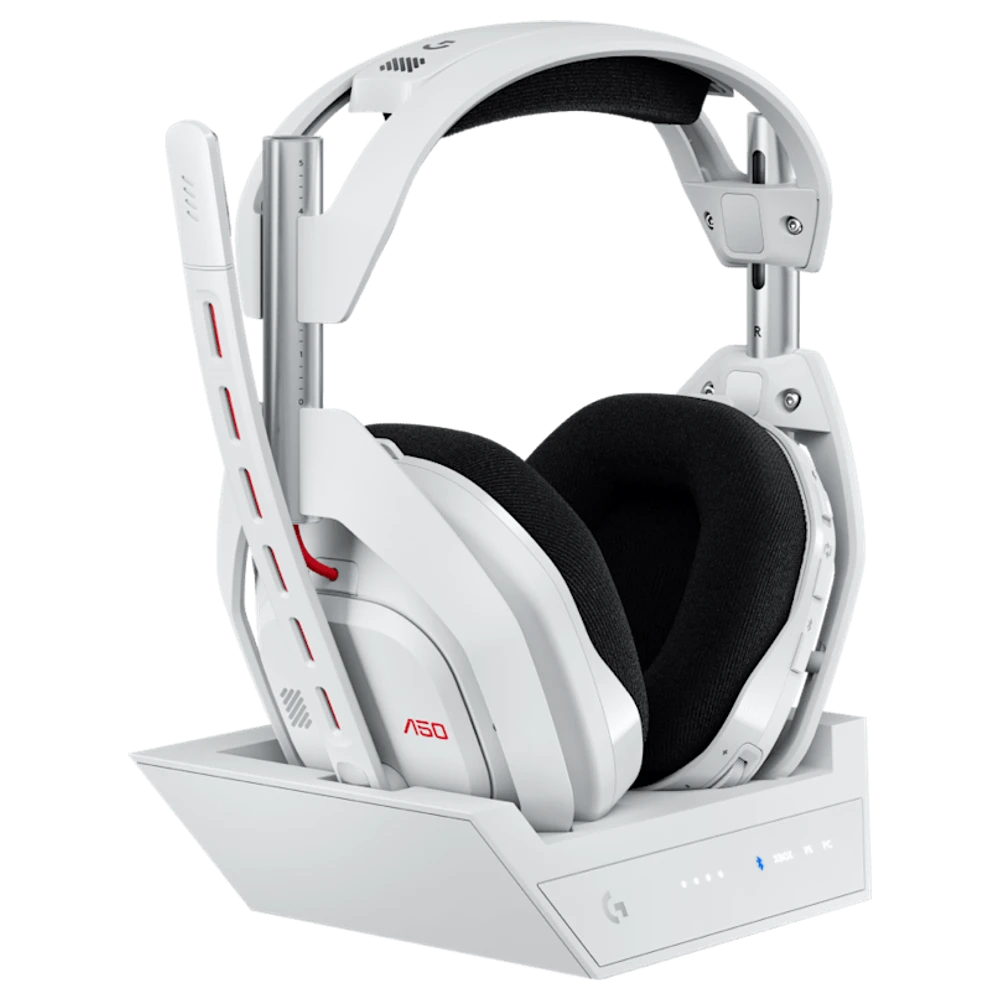 ASTRO A50 LIGHTSPEED gaming headset met basisstation, wit