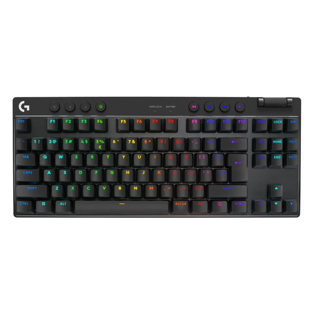 Logitech G PRO X TKL LIGHTSPEED draadloos toetsenbord in zwart met US-indeling