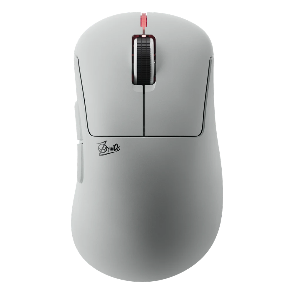 Pulsar ZywOo The Chosen Mouse Medium in wit, draadloze ergonomische muis