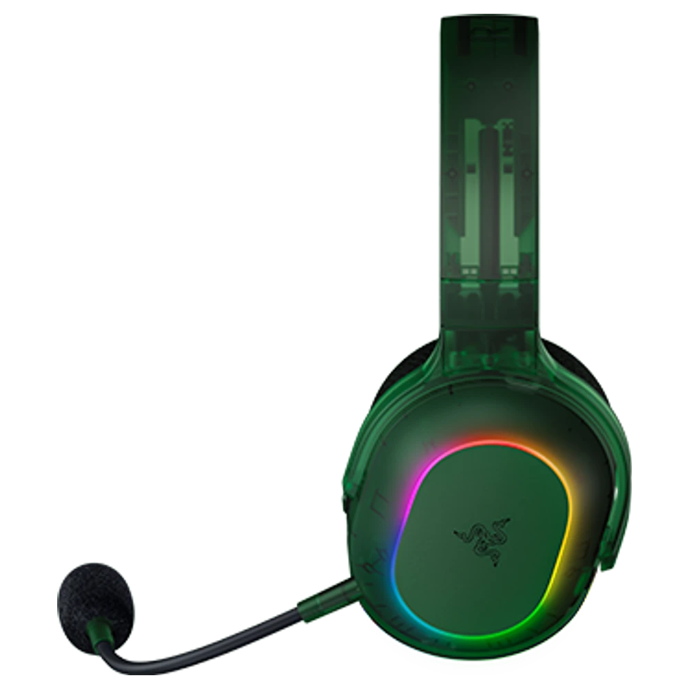 Razer Barracuda X Chroma Phantom Green Edition draadloze headset met RGB-verlichting