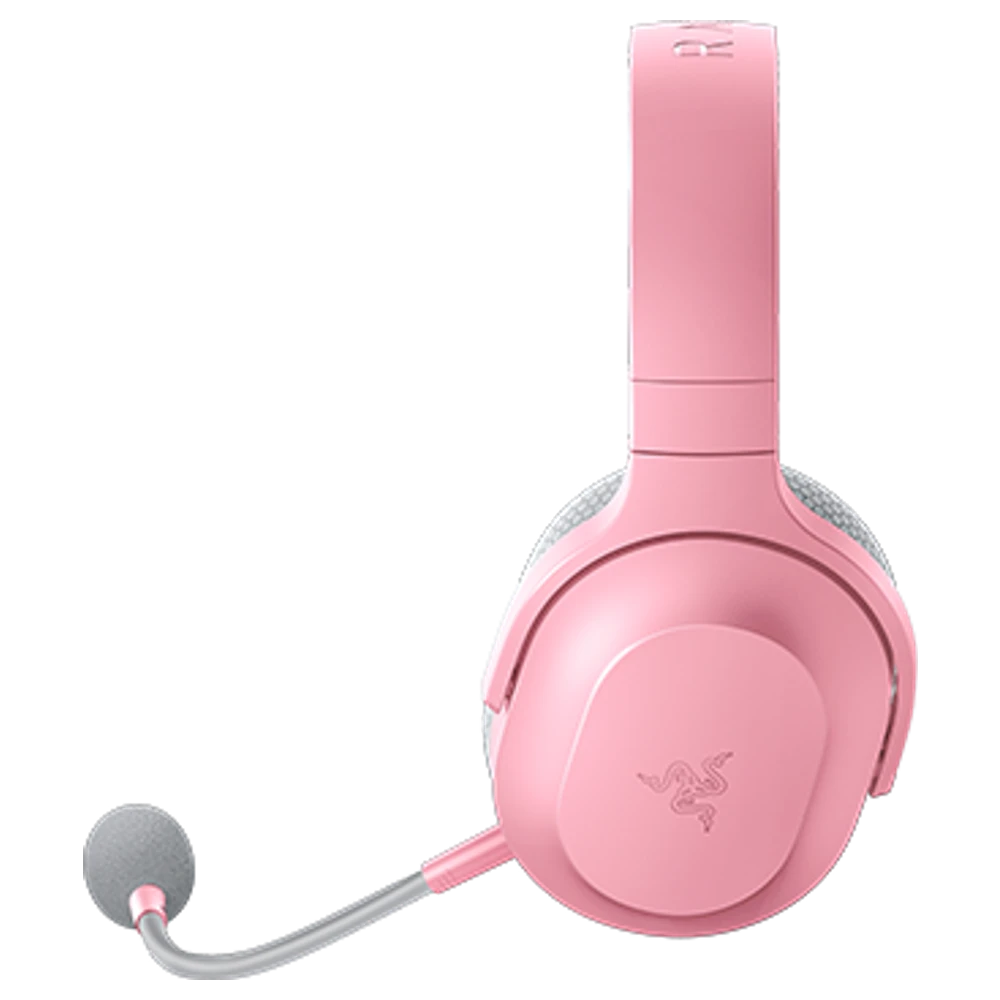 Razer Barracuda X Quartz roze draadloze headset met afneembare microfoon