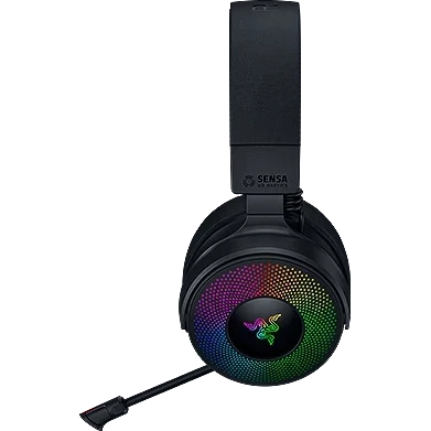 Razer Kraken V4 Pro wireless gaming headset met OLED display en haptic feedback