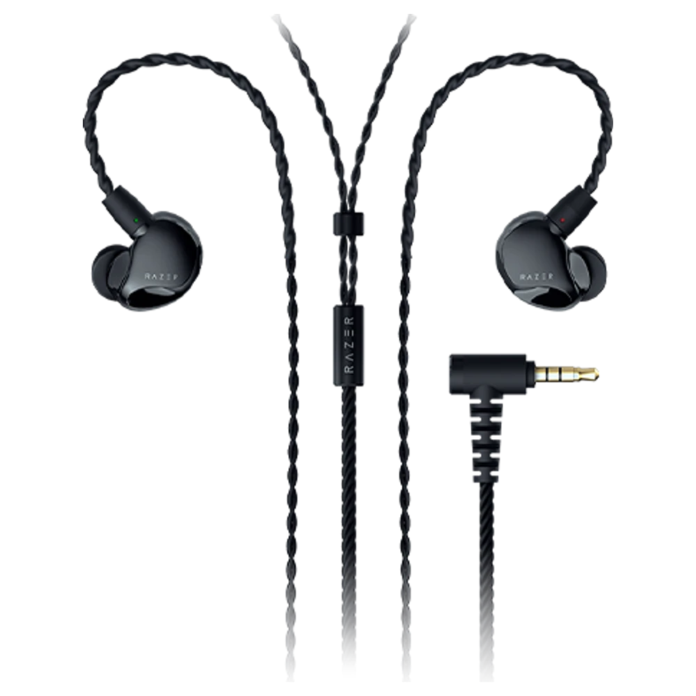 Razer Moray in-ear monitors met MMCX-kabel