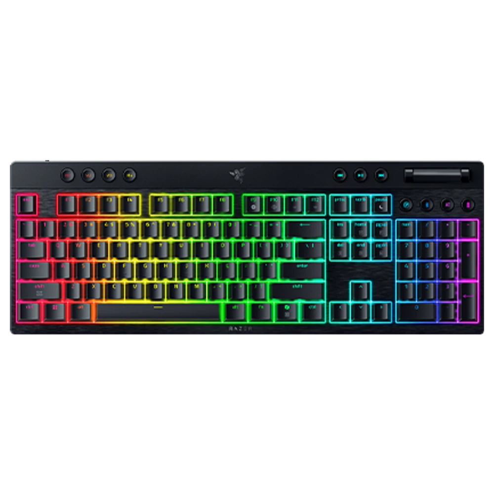 Razer BlackWidow V4 Low-Profile HyperSpeed draadloos plat full-size toetsenbord
