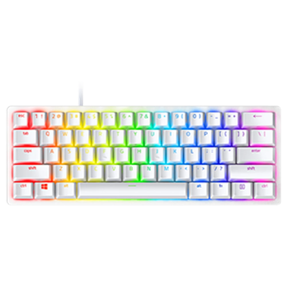Razer Huntsman Mini Mercury wit 60% gaming toetsenbord