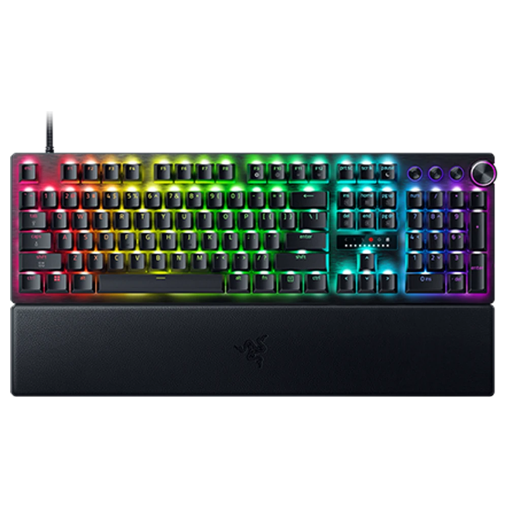 Razer Huntsman V3 Pro 8KHz analoog esportstoetsenbord met polssteun