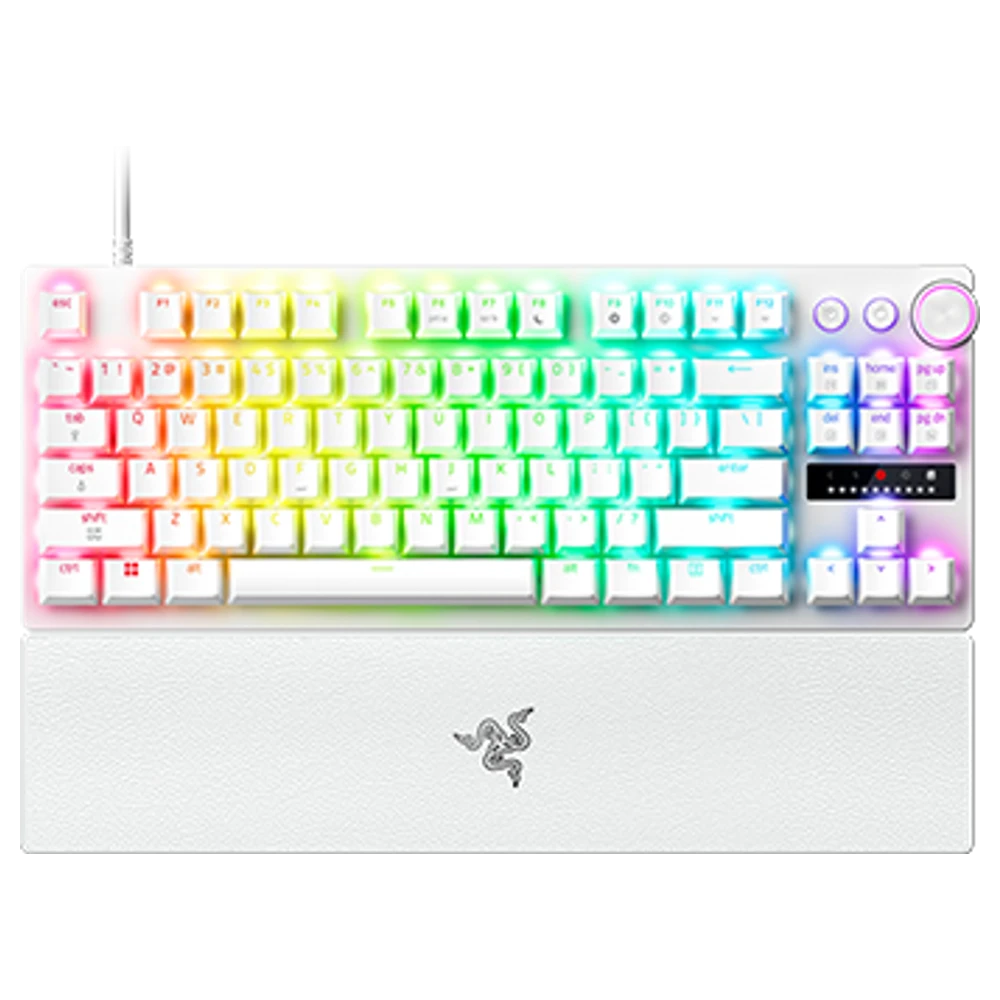 Razer Huntsman V3 Pro Tenkeyless 8KHz wit analoog esportstoetsenbord