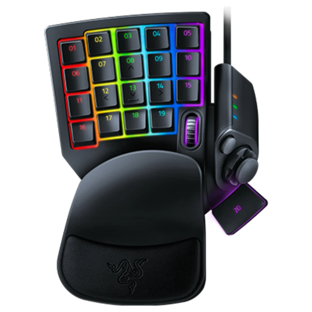 Razer Tartarus Pro analoog optisch gamingkeypad met polssteun