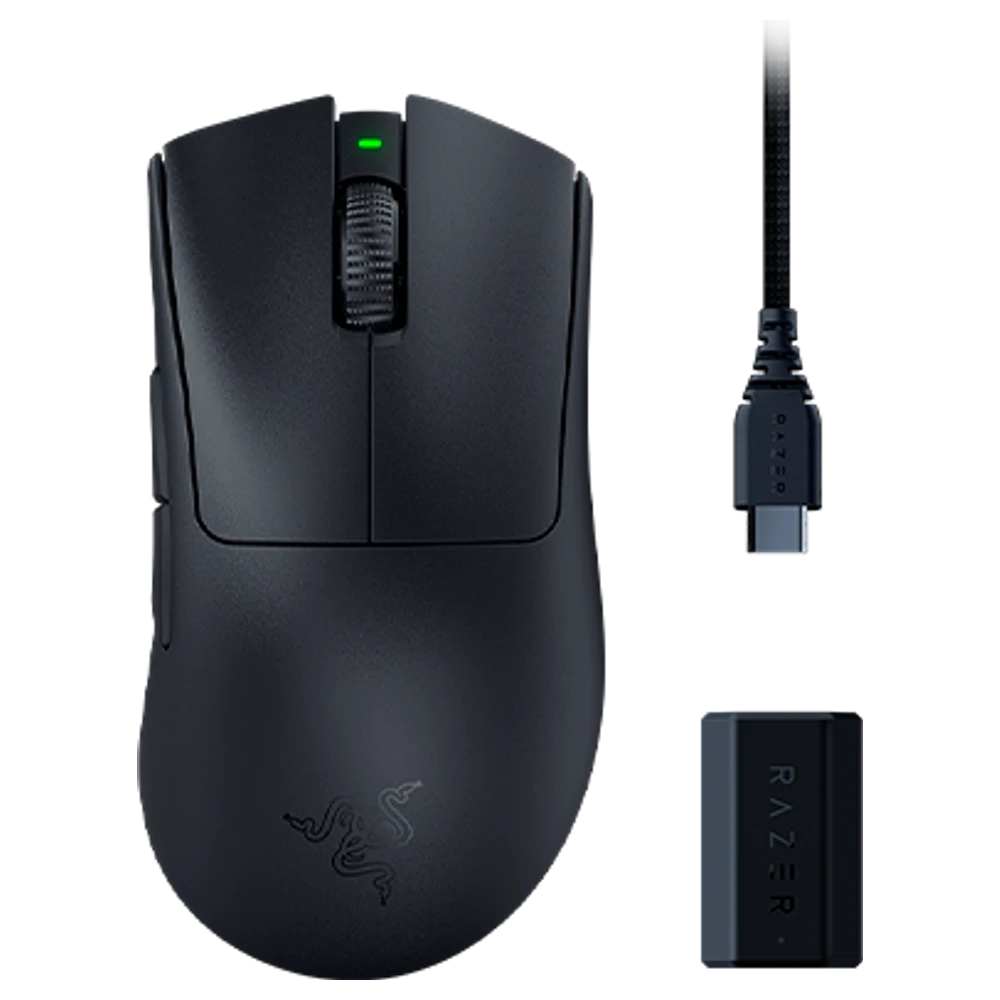 Razer DeathAdder V3 Pro met HyperPolling-dongle