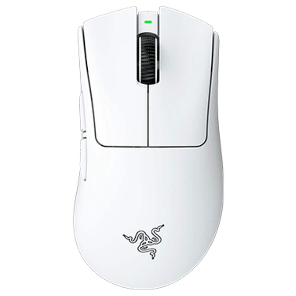 Razer DeathAdder V4 Pro draadloze esportsmuis in wit
