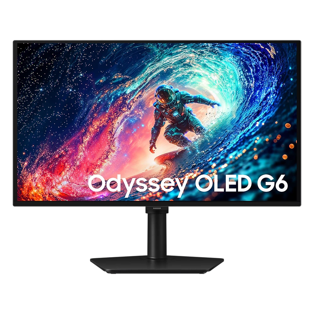 Samsung Odyssey OLED G6 G61SH, 27 inch gamingmonitor, vooraanzicht