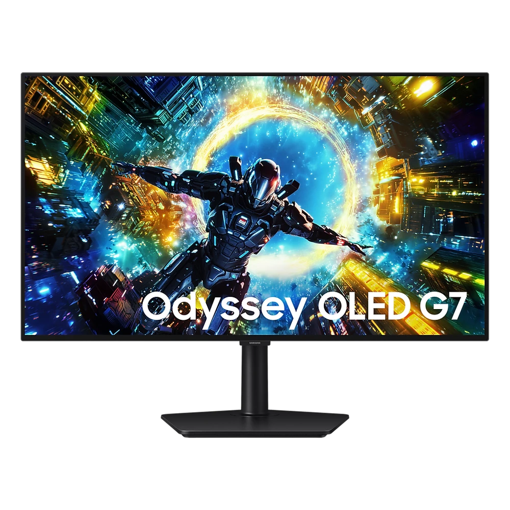 Samsung Odyssey OLED G7 G73SH, 32 inch gamingmonitor, vooraanzicht