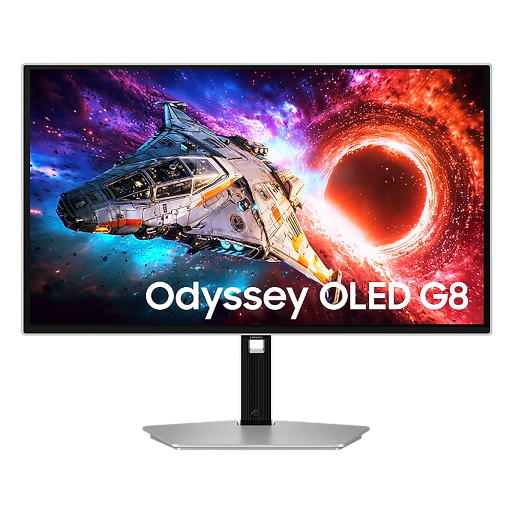 Samsung Odyssey OLED G8 G80SH 27", 27 inch gamingmonitor, vooraanzicht