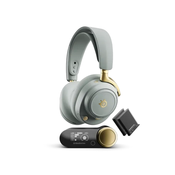 SteelSeries Arctis Nova Elite Sage Gold